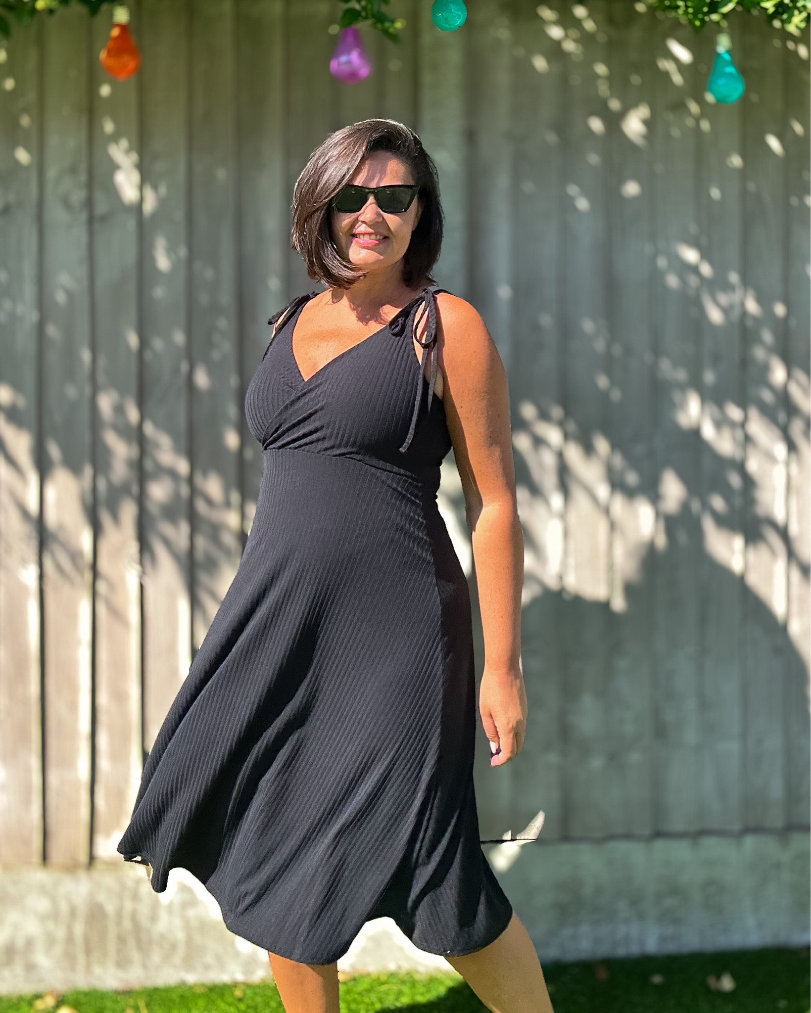 A great everyday little black dress for the summer.  Easy to wear with adjustable tie straps. 

#LTKmidsize #LTKsummer #LTKuk