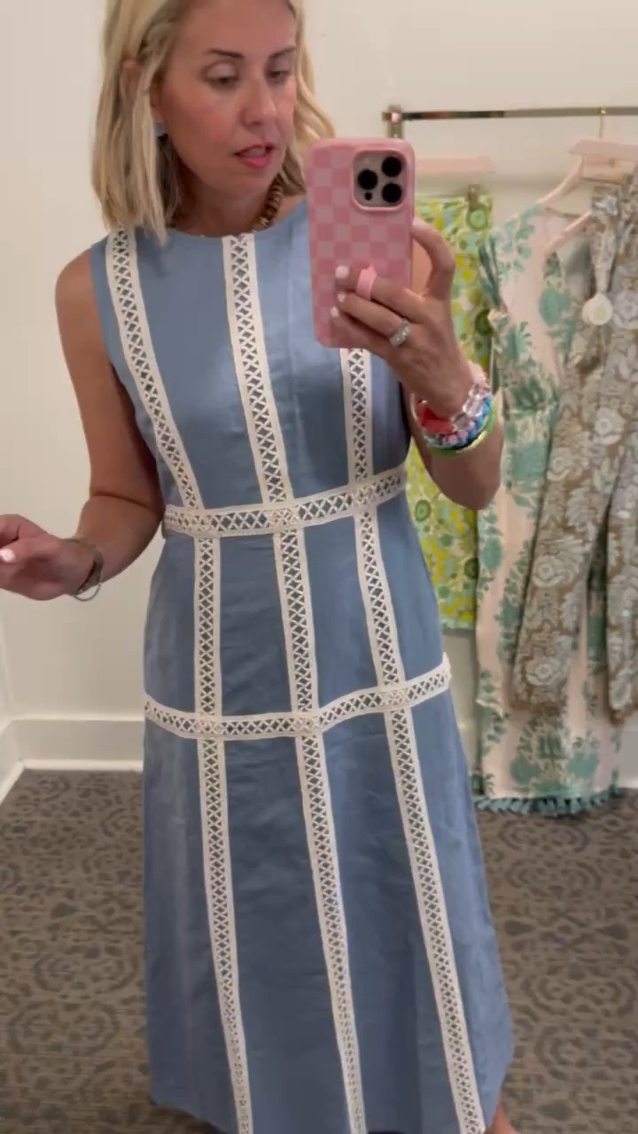 Wow….this dress is incredible! So flattering and on sale! I sized down to  a xxs as it runs big. 
Spartina 449 is 25% off & no code needed. 
*Use code SUMMER for 30% off my bracelets at A+B. 
*Use code mixandmatchmadness for 10% off Loopy
*Use code MIXANDMATCH for 25% off Erin McDermott 

￼

#LTKSaleAlert #LTKdayinmylife #LTKSeasonal