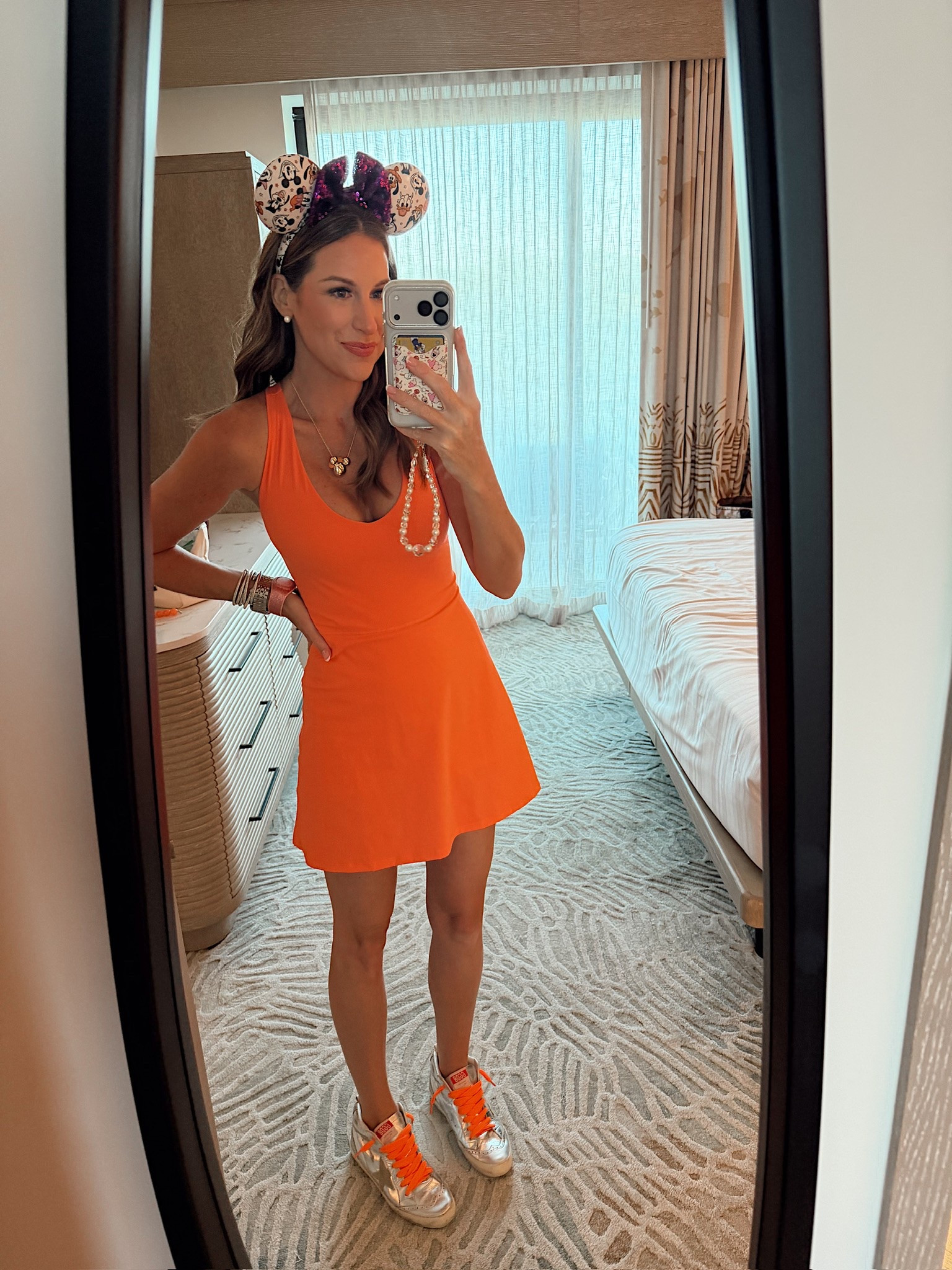 Mickey’s Not So Scary Halloween Party ootd! In a small dress, Etsy ears and accessories - fits tts.  Walt Disney world, mickeys not so scary outfit idea

#LTKootd #LTKTravel #LTKSeasonal