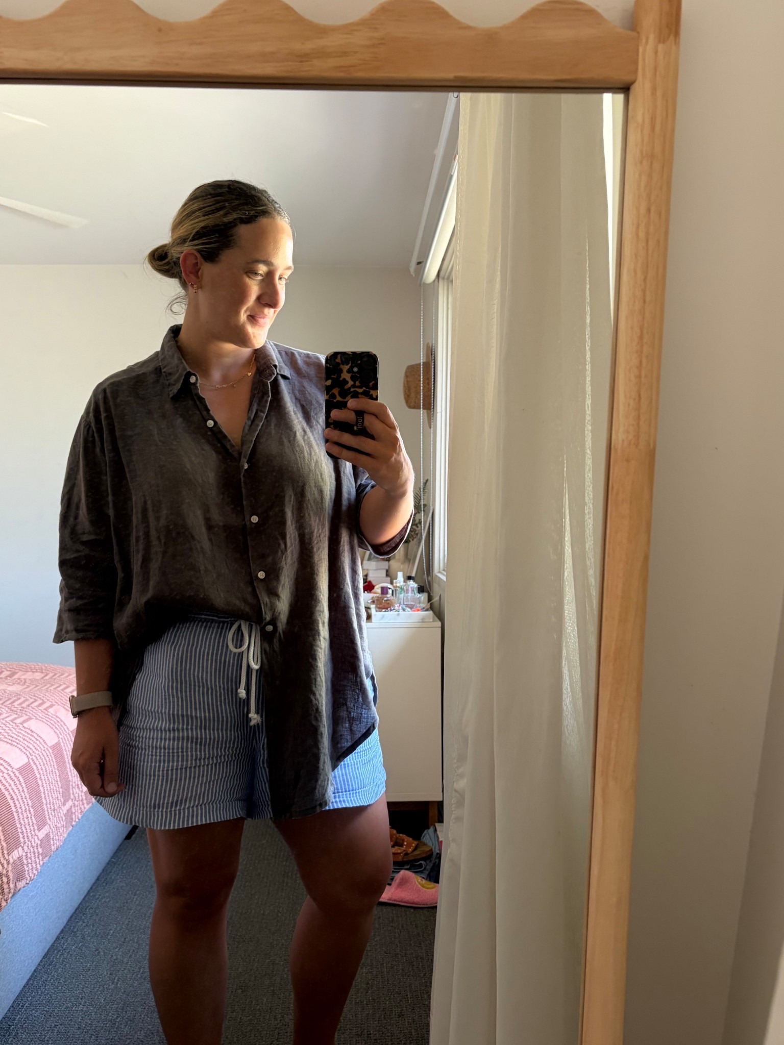 My go-to combo that I wear multiple times a week. I’ve linked my fave linen pieces below 🥰

Nude Lucy shirt- size medium 
Target shorts- size 16 

#LTKaustralia #LTKsummer #LTKmidsize