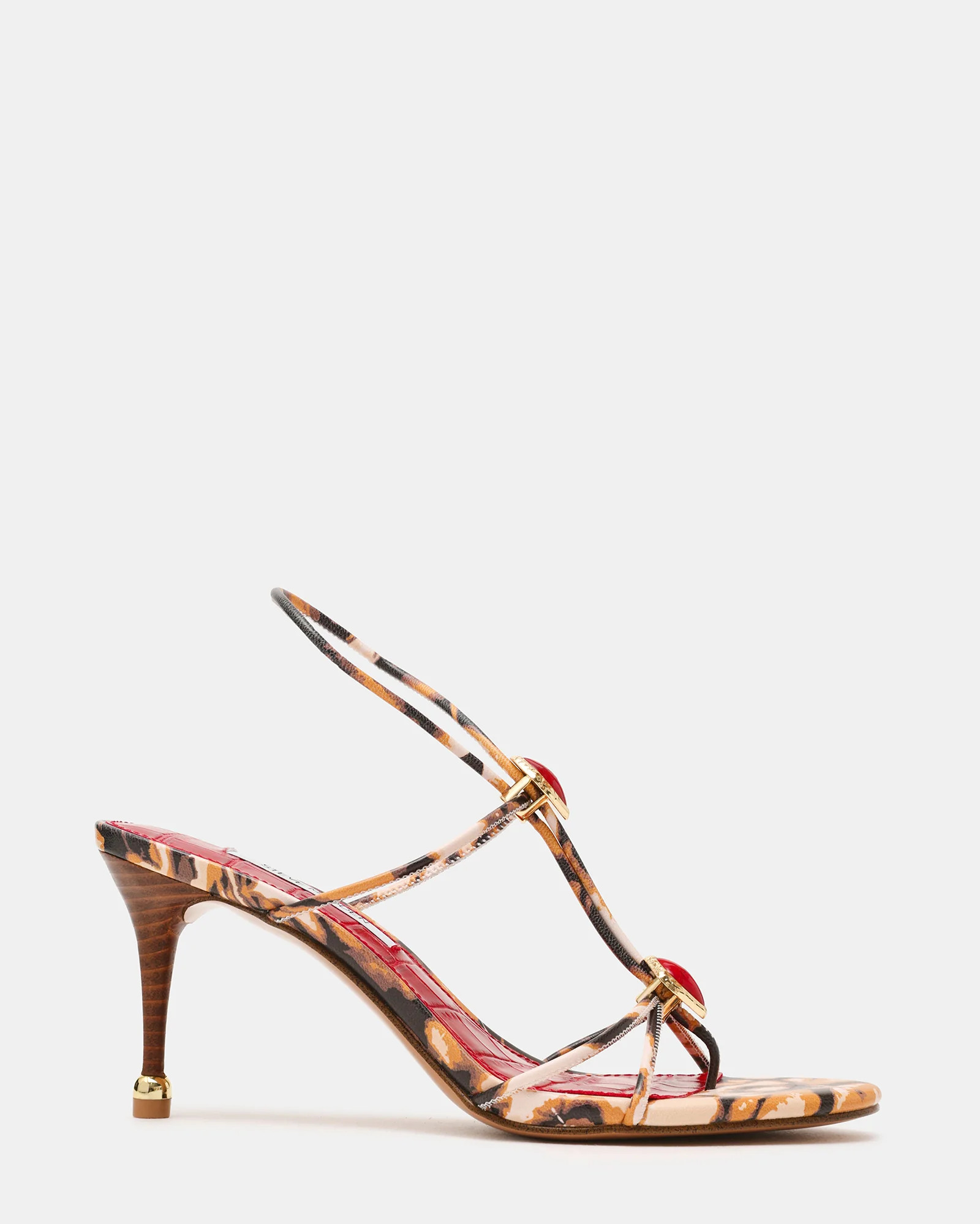 RAMOS STONE RED/BROWN PRINT | Steve Madden (US)