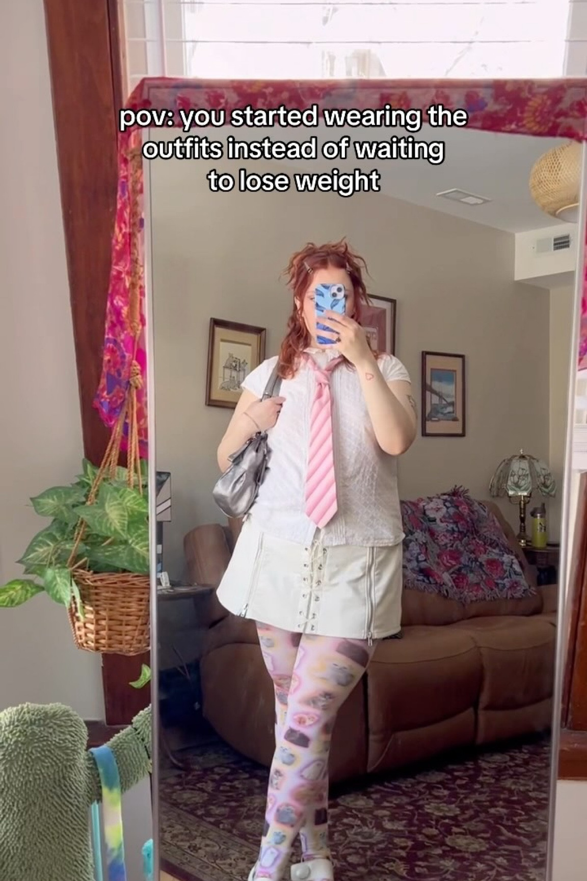 turns out you don’t have to be a size 8 to be hot & wear cool clothes! 

(inspired by @defnee) 

fit details

1
top: thrifted 
red bralette: @parade *
skirt: thrifted 
tights: @snagtights 
kitten heels: @jeffreycampbell *
eyeglasses: @zennioptical 

2
top: @depop 
tie: thrifted 
skirt: @shoptunnelvision *
tights: @shopheavenandhell *
mary janes: @fluevog 

3
grey cardigan: thrifted 
black jeans: @asos *
belt: thrifted 
boots: thrifted 
eyeglasses: @firmoo_optical 

4 
top: @asos @weekdayofficial 
striped skirt: thrifted 
jeans: @levis 
boots: thrifted 

5
striped top: thrifted 
jeans: @asos *
silver sneakers: @stevemadden *

6
sweater: thrifted 
shorts: thrifted 
boots: @ebay 
spiral necklace: @shoptunnelvision *
eyeglasses: @zennioptical 

* = gifted :) 

.
.
.
#fashioninspo #plussize #styleideas #confidence