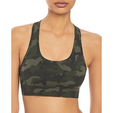 Bandier OLIVE CAMO All Access Front Row Bra US 2X-Large | Walmart (US)