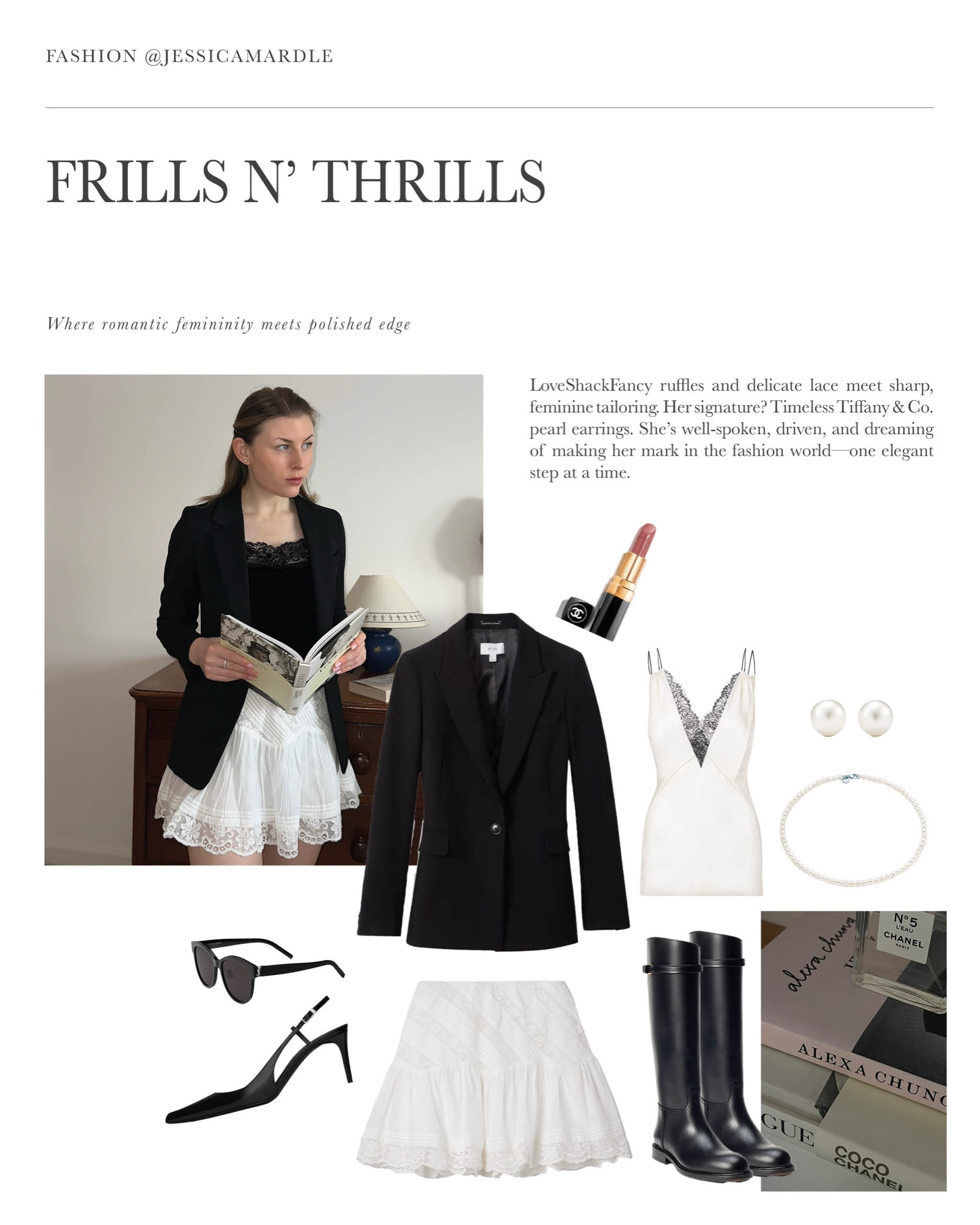 Where romantic femininity meets polished edge 💅🏻

#LTKwinter #LTKstyletip #LTKluxury