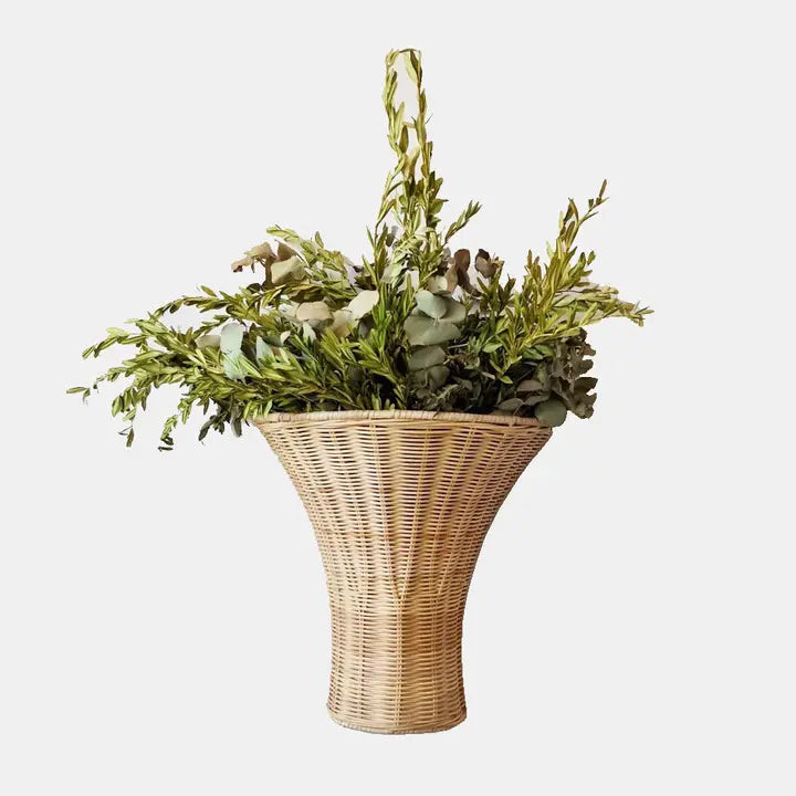 Rattan Wall Vase | Hunt and Hostess (US)