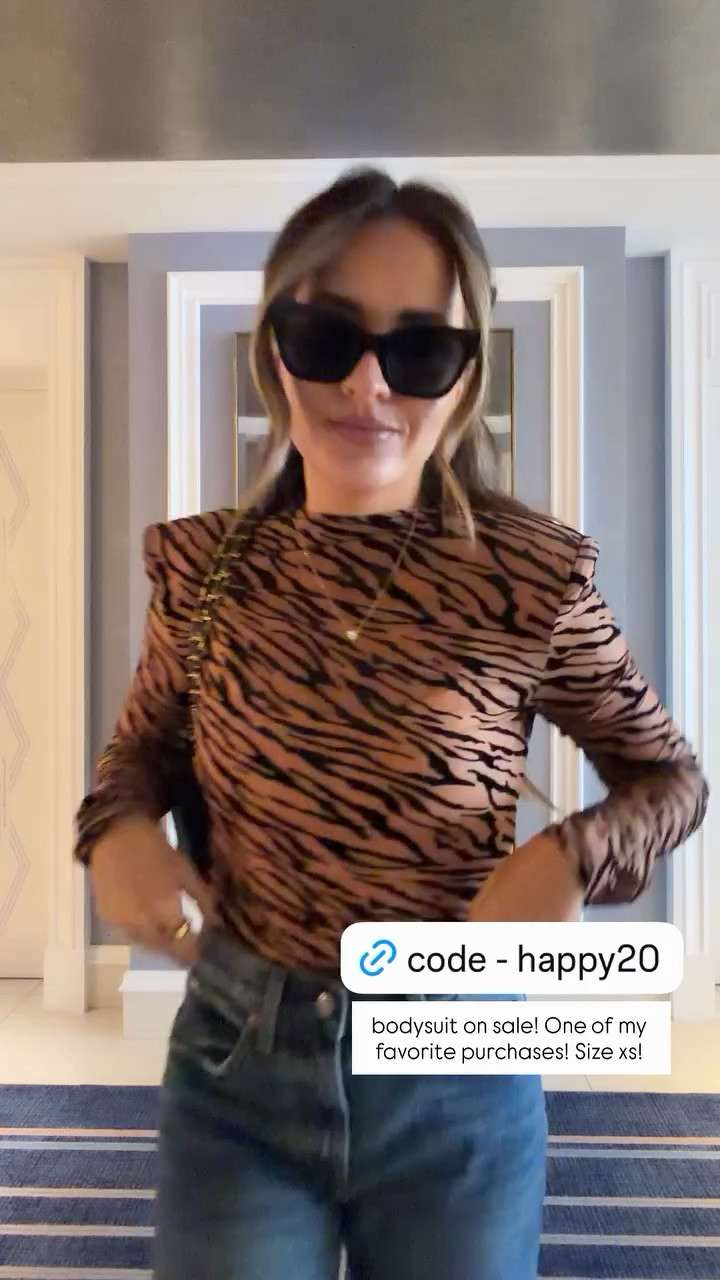 bodysuit on sale! One of my favorite purchases! Size xs! Use code HAPPY20 at checkout!

#LTKSaleAlert #LTKootd