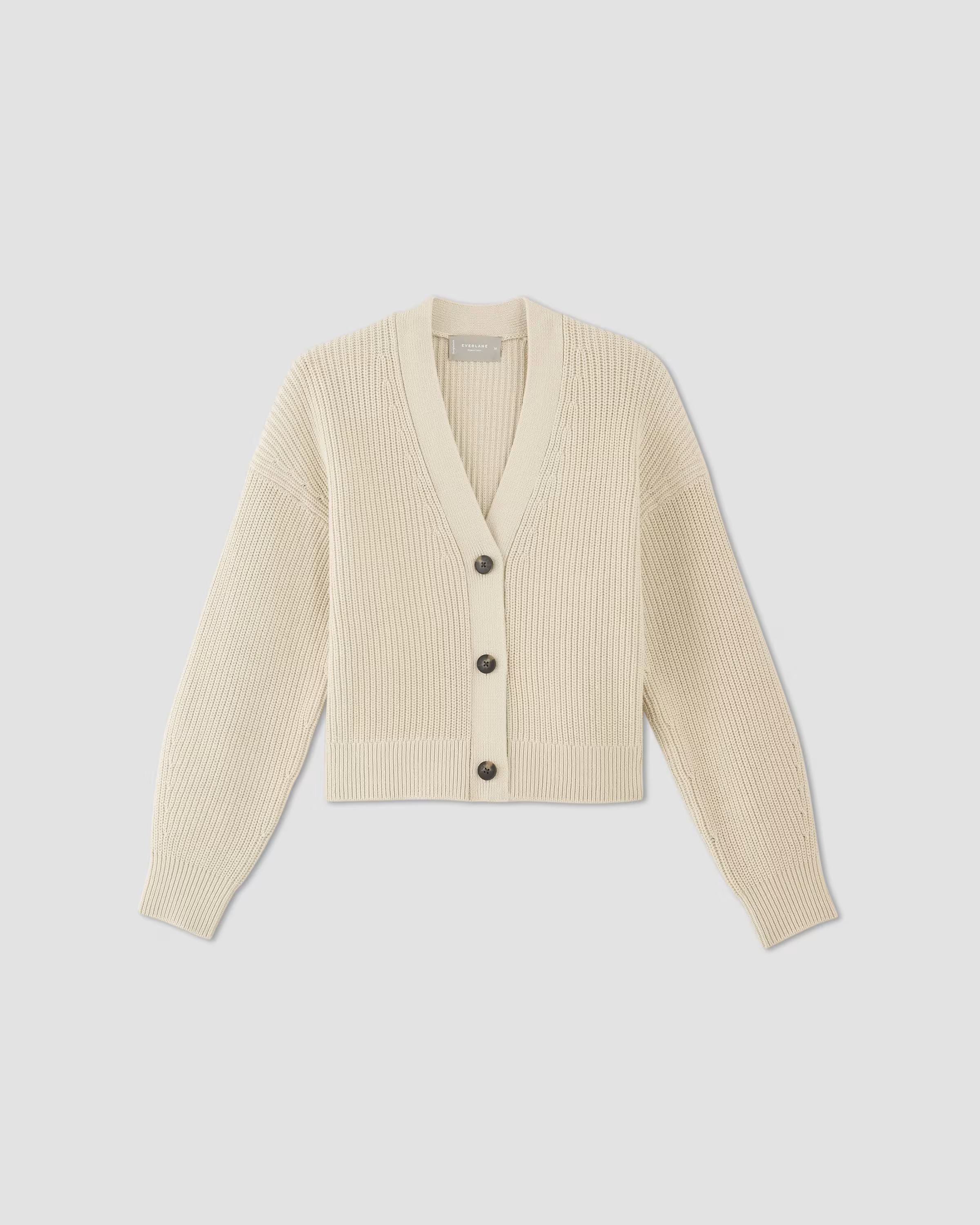 The Organic Cotton Relaxed Cardigan | Everlane