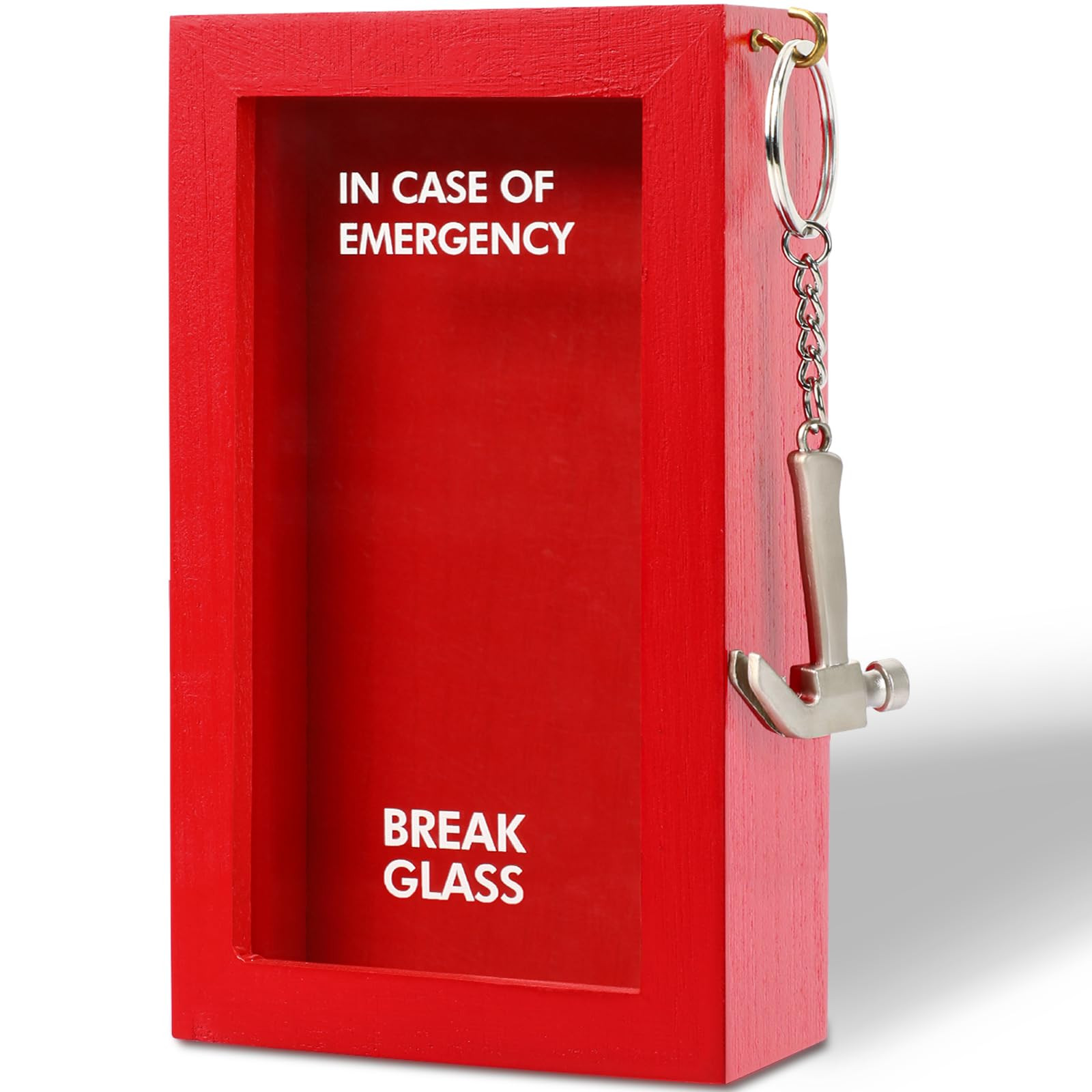 Funny Gift Emergency Box w/Hammer, Break in Case of Emergency Box, Personalized Prank Gag Gift fo... | Amazon (US)