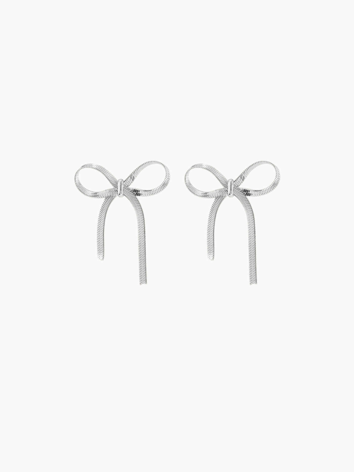 18K GOLD PLATED STAINLESS STEEL BOWKNOT STUD EARRINGS | Cider