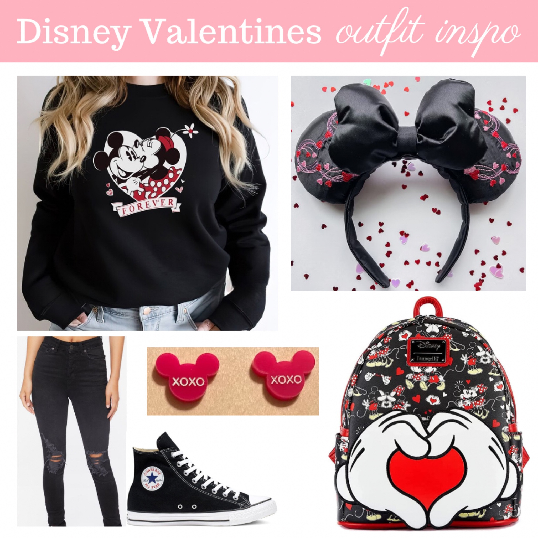 Disney World Valentines outfit idea perfect for a day in the parks

#disney #disneyworld #valentinesday #valentines #valentinesoutfit

#LTKfamily #LTKunder50 #LTKstyletip