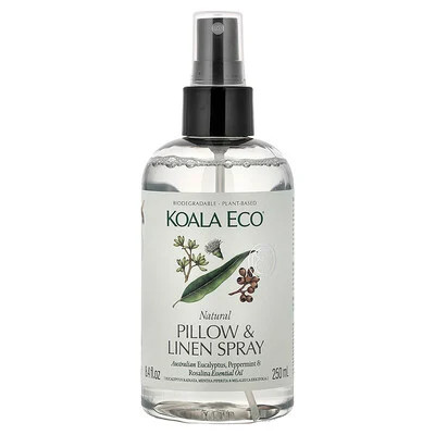 Koala Eco, Natural Pillow & Linen Spray, Essential Oil, Australian Eucalyptus, Peppermint & Rosalina, 8.4 fl oz (250 ml) | iHerb