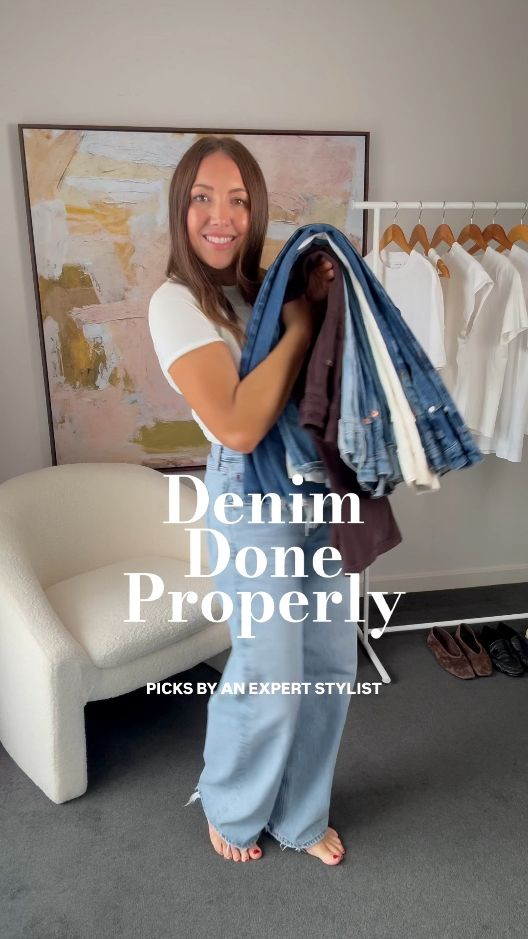 Don't sleep on these denim styles for Autumn! 🍂

I know denim can be tricky with so many cuts and silhouettes available - how do you know which is right for you?

This is part one of my staple picks for any woman's wardrobe. If you're wanting to invest in new jeans this year, these styles are worth considering.

They're versatile to style (you won't be stuck only able to wear them one way) and won't date quickly, meaning you'll still be reaching for them for seasons to come!

👖 Wide Straight Leg: Witchery, I’m wearing a 9

👖 Relaxed Straight leg: Citizens of Humanity, Ayla, worn uncuffed, I’m wearing a 26 

👖Barrel leg: AGOLDE Luna pieced jeans, I’m in a size 27 (size up in these)

👖 Coloured Denim: DISSH jeans, brown, I’m wearing a 10

#LTKaustralia #LTKjeans #LTKautumn
