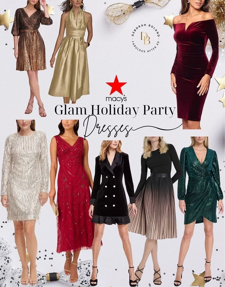 Holiday party season is here, and I’m ready to sparkle! ✨ Loving these glam dresses from Macy’s—perfect for twirling, sipping, and making every moment feel extra festive. Which one would you pick?

#LTKHoliday #LTKOver40 #LTKSeasonal