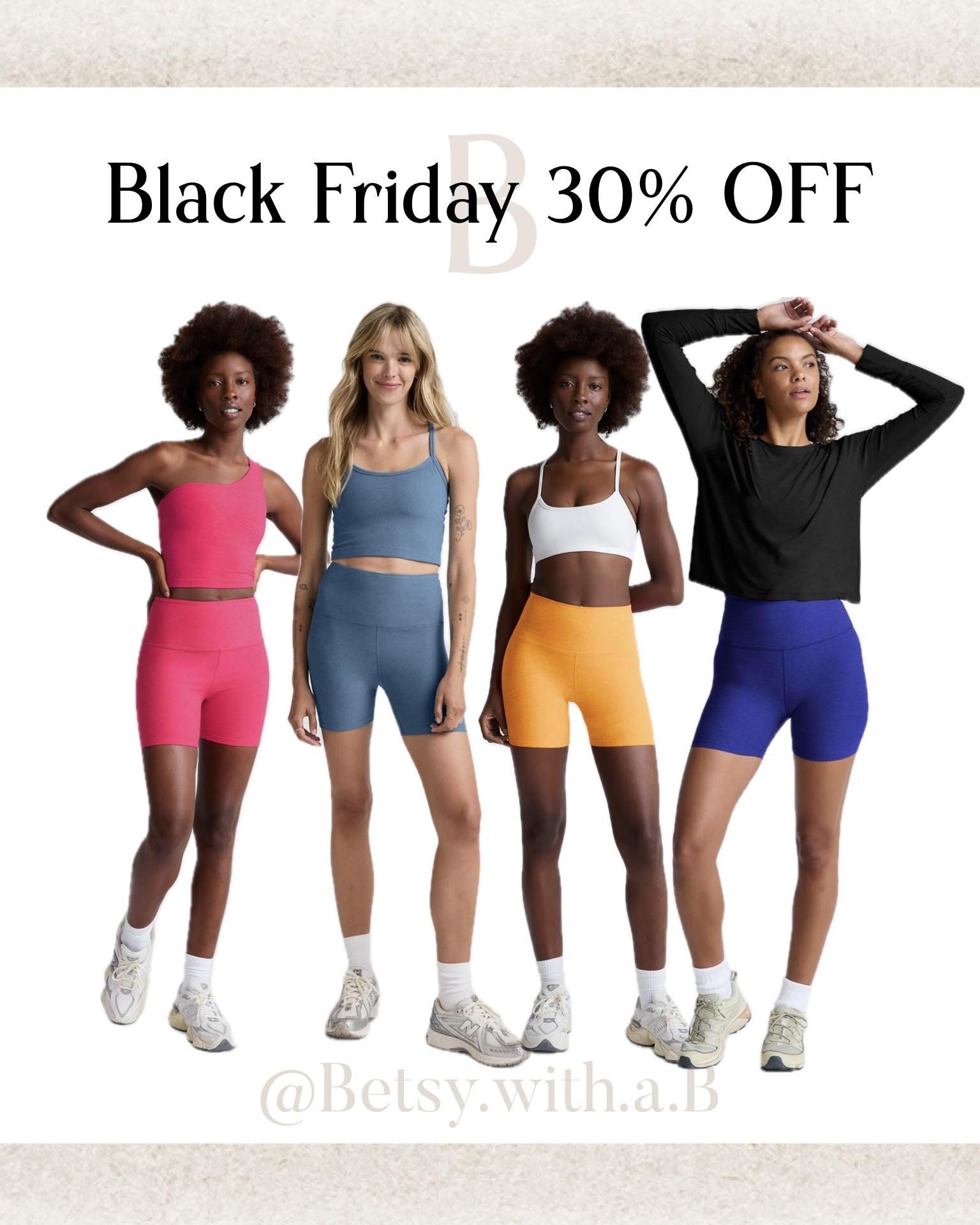 One of my favorite fitness brands is 30% off for Black Friday. 


#LTKSaleAlert #LTKGiftGuide #LTKmomlife