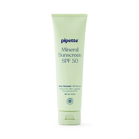 Pipette Mineral Sunscreen Lotion Broad Spectrum SPF 50 - 3 fl oz | Walmart (US)
