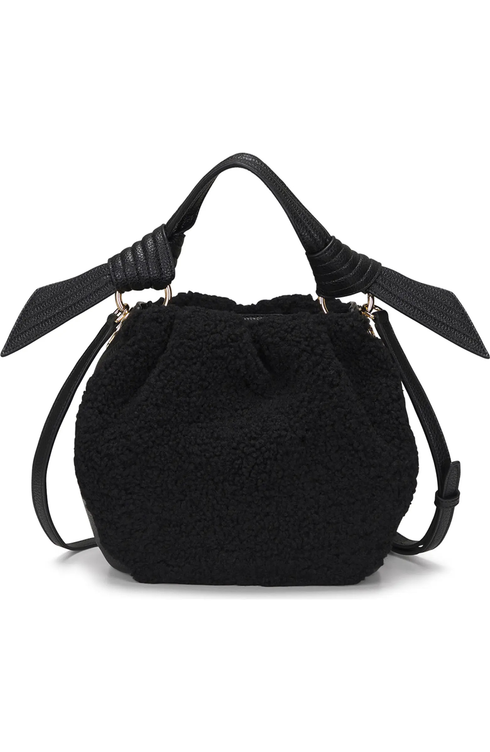 Selena Faux Shearling Bucket Bag | Nordstrom