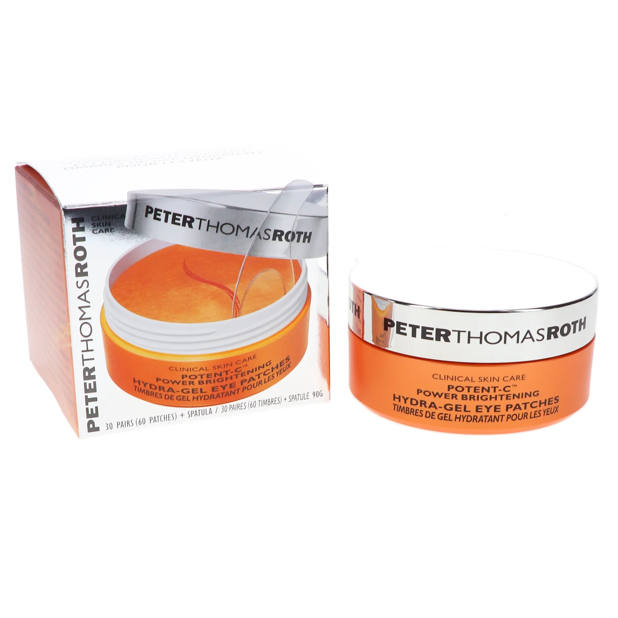 Peter Thomas Roth Potent-C Power Brightening Hydra-Gel Eye Patches 60 ct | Walmart (US)