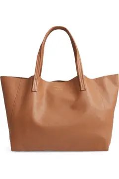 Violet Leather Tote | Nordstrom