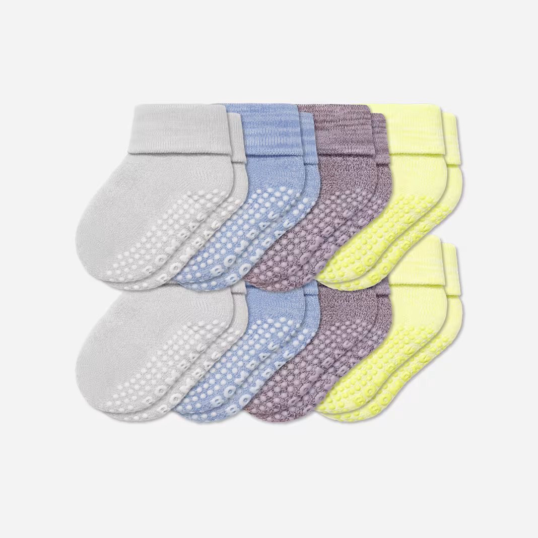 Baby Gripper Socks 8-Pack (6-12 Months) | Bombas