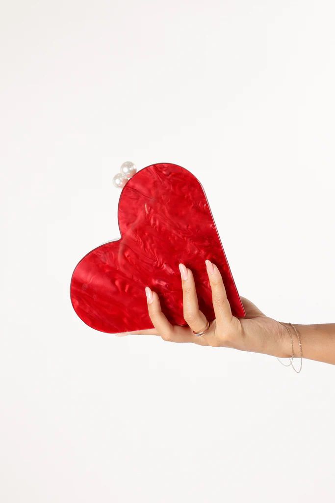 Heart Shaped Bag - Red | Petal & Pup (US)