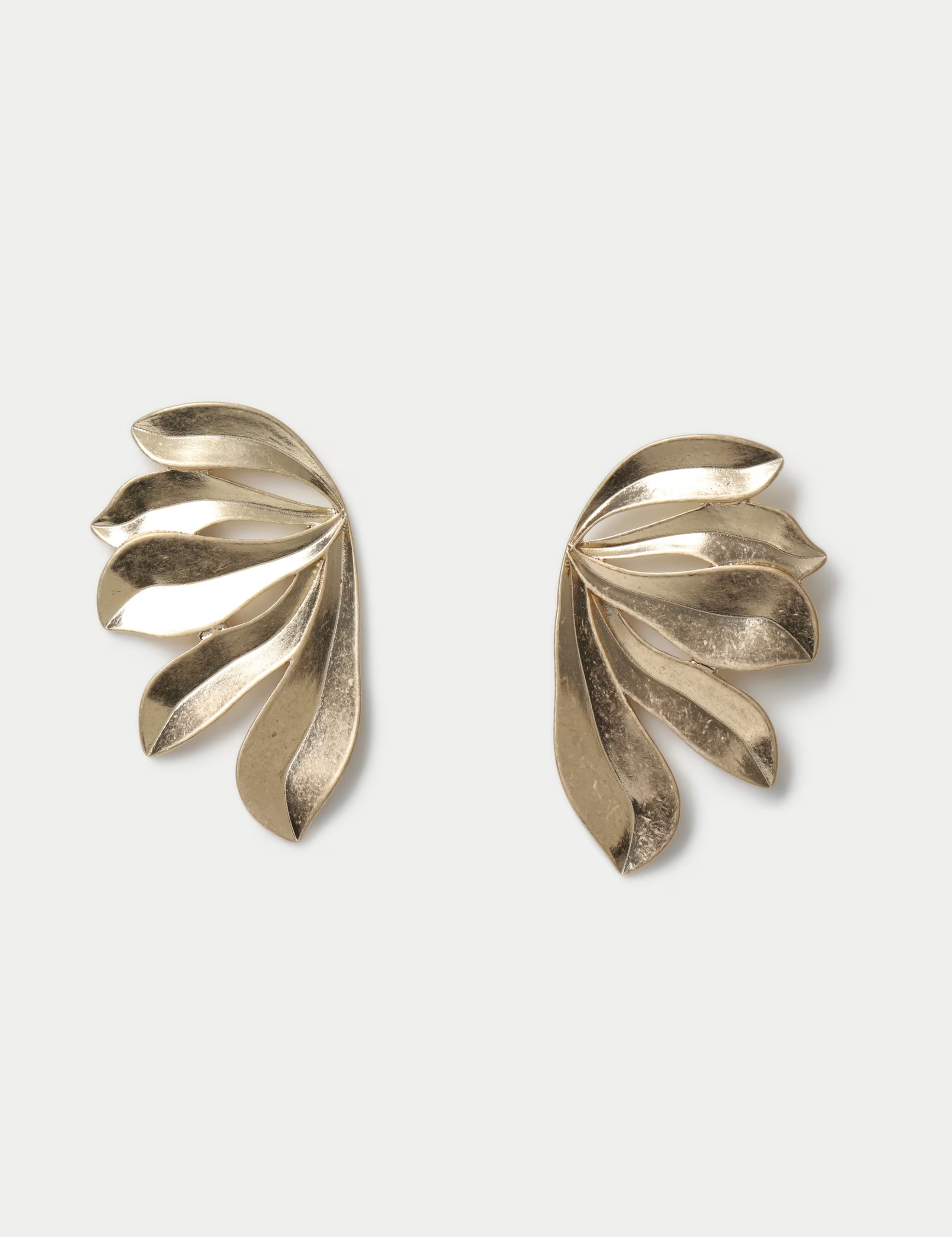 Brushed Leaf Earrings | Marks & Spencer (UK)