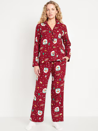Flannel Pajama Set | Old Navy (US)
