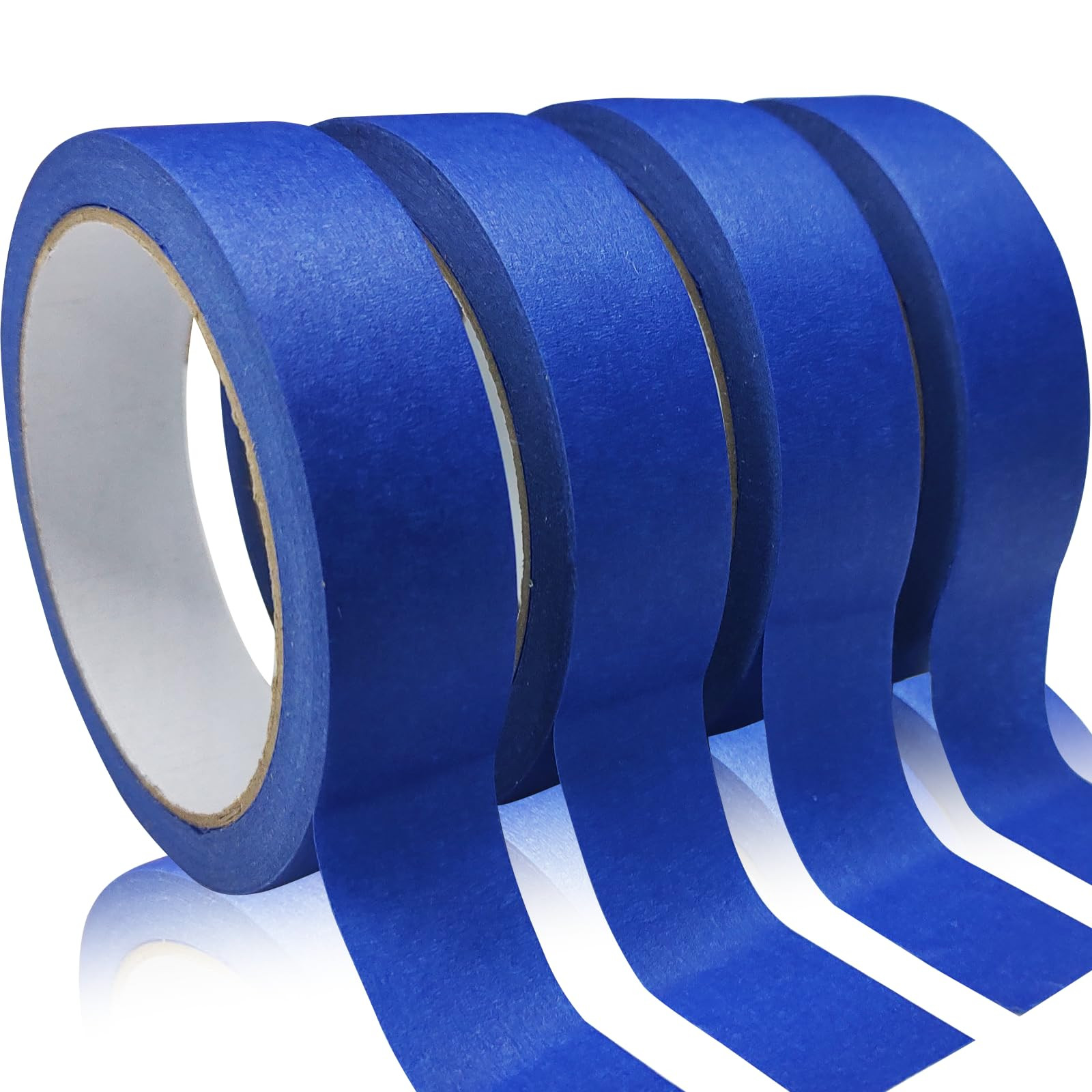 4 Rolls Premium Painters Tape, Blue Tape, Masking Tape, Paint Tape for Multi-Purpose, Painting, P... | Amazon (US)