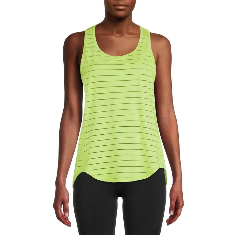 Avia Women's Shadow Stripe Lifestyle Tank Top | Walmart (US)