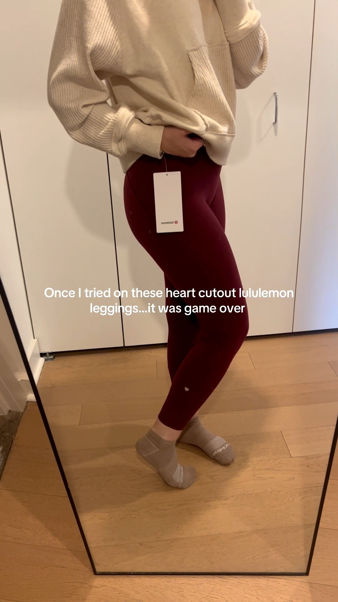 Once I saw these in person and tried them on I decided they were coming home with me! Love these leggings and how festive they are for Valentine’s Day but I know I will still wear them a ton throughout the year! 

#lululemon #leggings #comfy #activewear 

#LTKfitnessgoals #LTKValentine #LTKActive