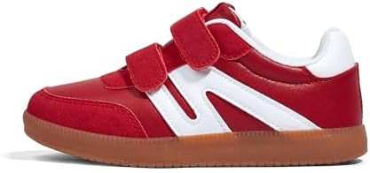 LUCKY STEP Kids Classic Retro Gum Sole Fashion Sneakers School Tennis Skate Shoes Girls Boys Hook... | Amazon (US)