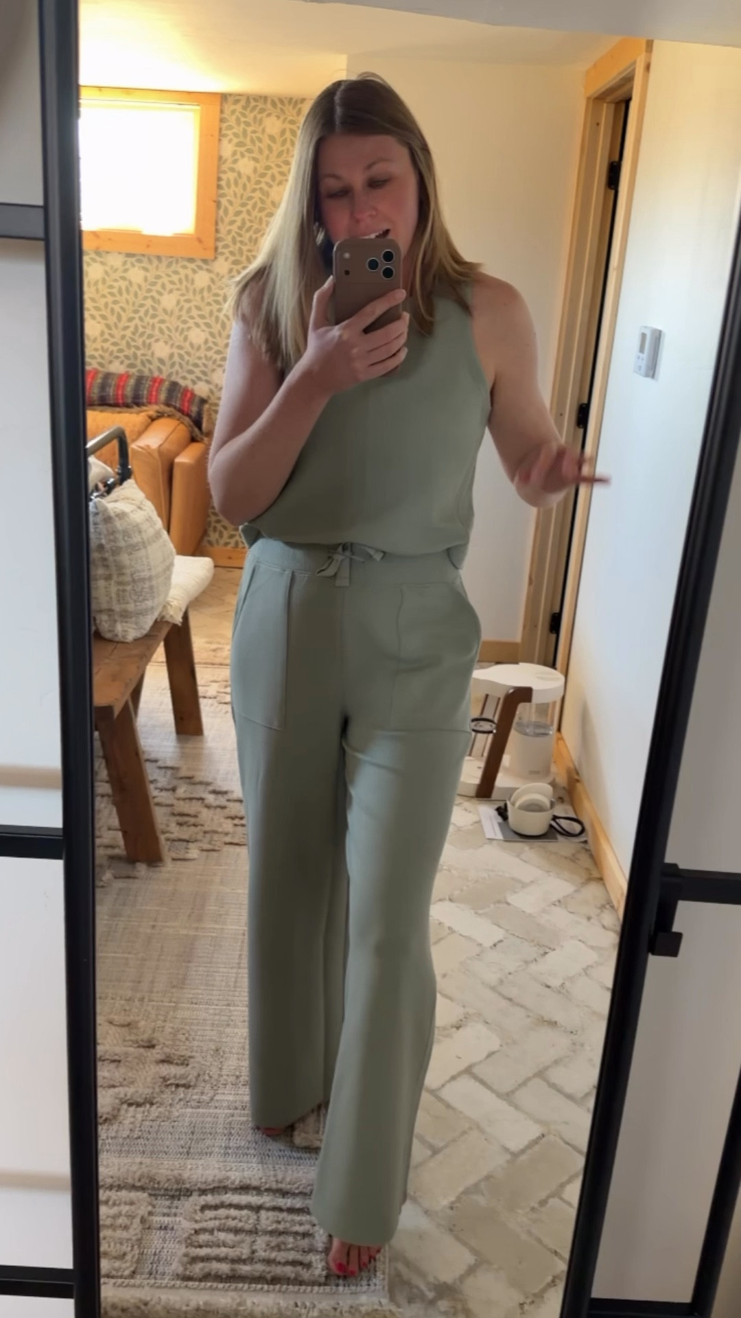 Spanx new ribbed material is 👌🏼👌🏼 and I love their jumpsuits! TTS, I’m 5’9 and wearing a medium tall

#LTKootd #LTKgrwm