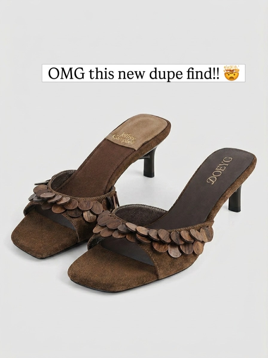 Designer dupe sandals 

#LTKU #LTKmomlife #LTKootd