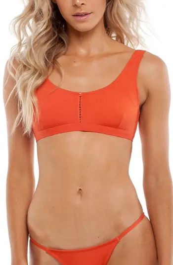 Women's Rhythm My Tank Top Bikini Top, Size X-Small - Orange | Nordstrom