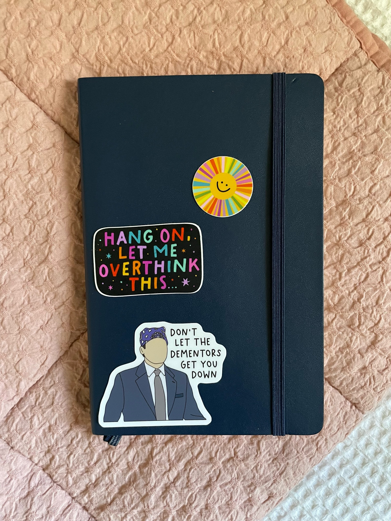 I decided on my 2024 journal/habit-tracker and got some stickers for it this year! Still deciding on their placement...

#LTKfindsunder50