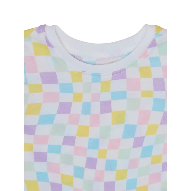 Garanimals Baby Girl Short Sleeve Print T-Shirt, Sizes 0-24 Months | Walmart (US)