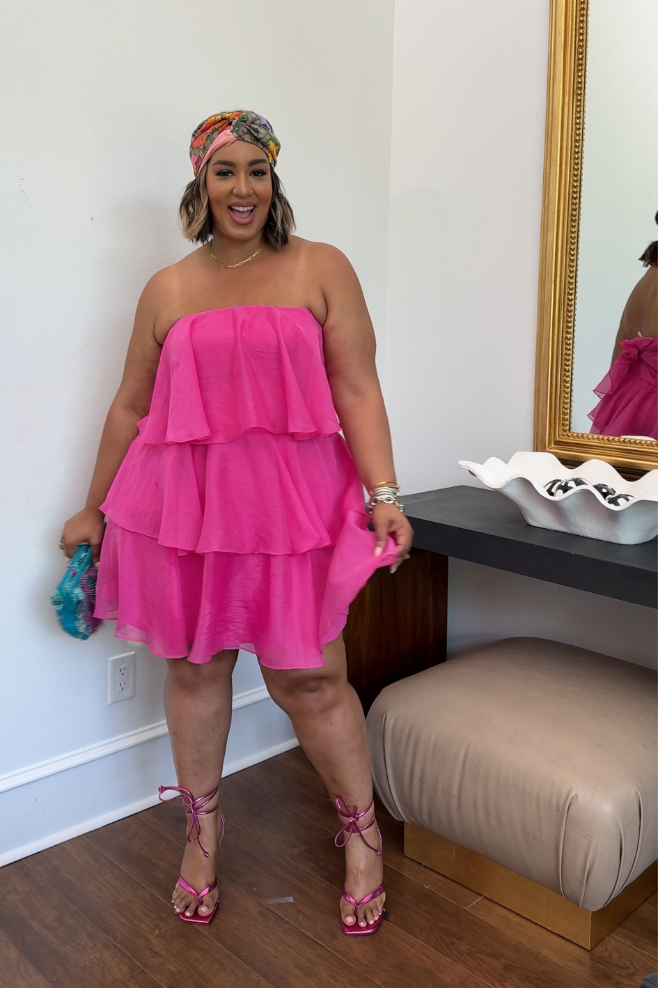 Loving this flirty little dress from Abercrombie! I’m wearing the xxl tall and I’m 5’8  

#LTKWedding #LTKPlusSize #LTKParties