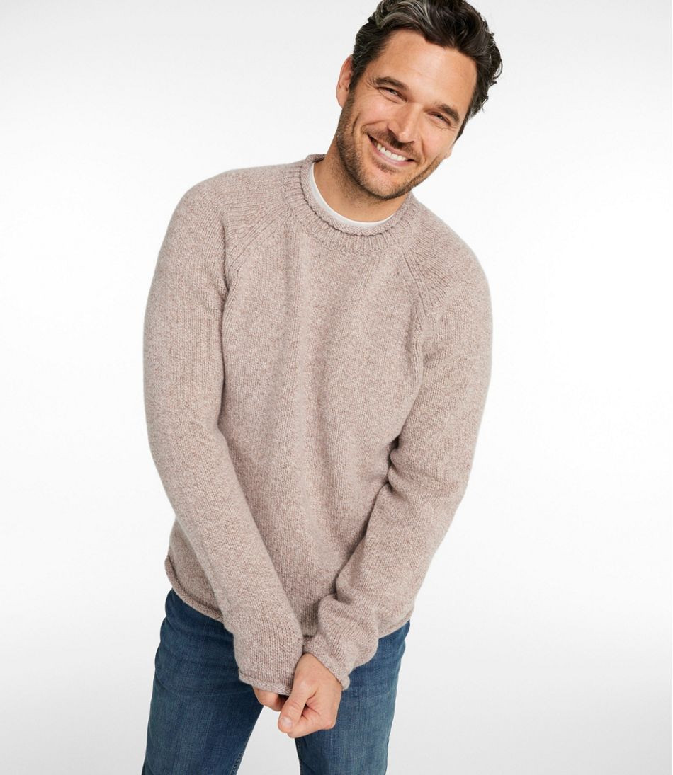 Men's Bean's Classic Ragg Wool Sweater, Rollneck | L.L. Bean