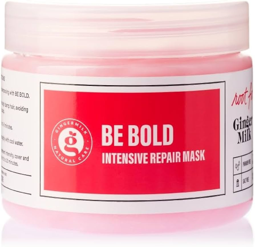 GINGER MILK - Intensive Repair Hair Mask for Dry/Damaged Hair due to Coloring, Chemical Processes... | Amazon (US)