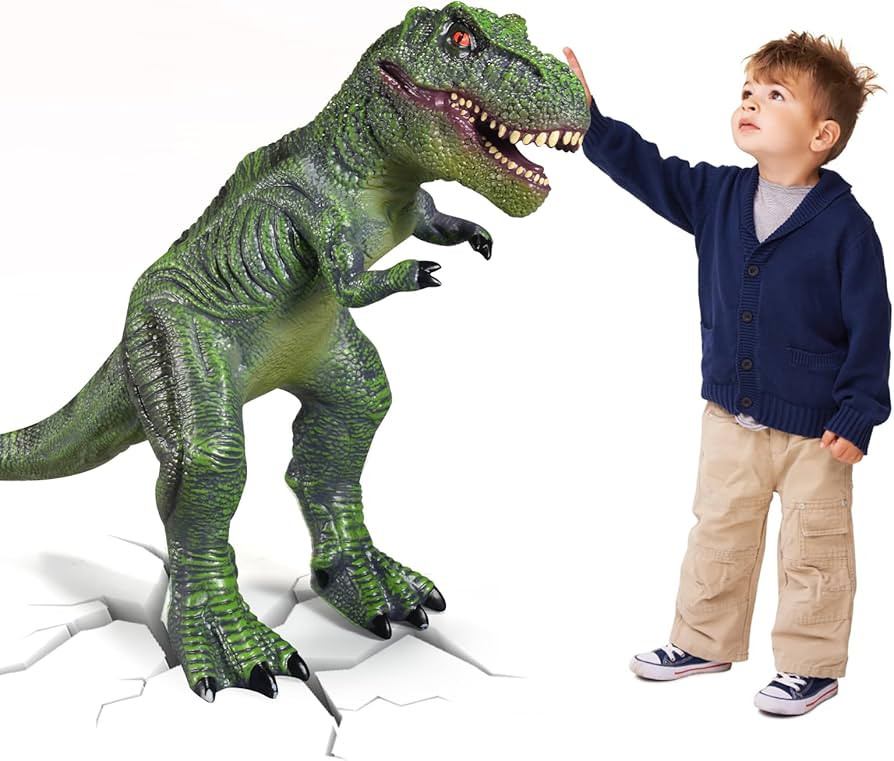 YONGJULE Large Soft Dinosaur Toys- 28'' Jumbo Dinosaur Toys for Boys, Realistic Looking Dinosaur,... | Amazon (CA)
