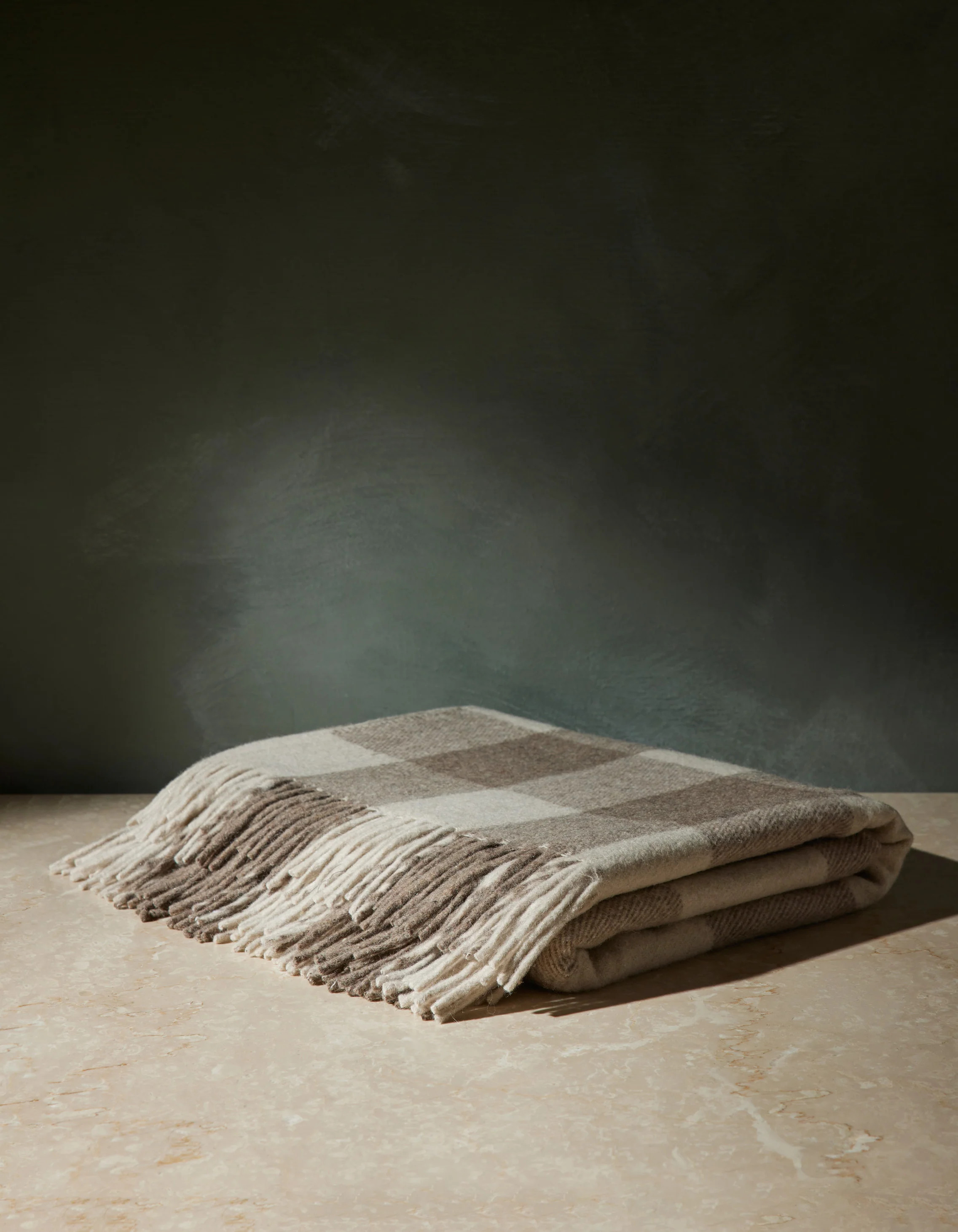 Recycled Wool Throw | Lulu and Georgia 