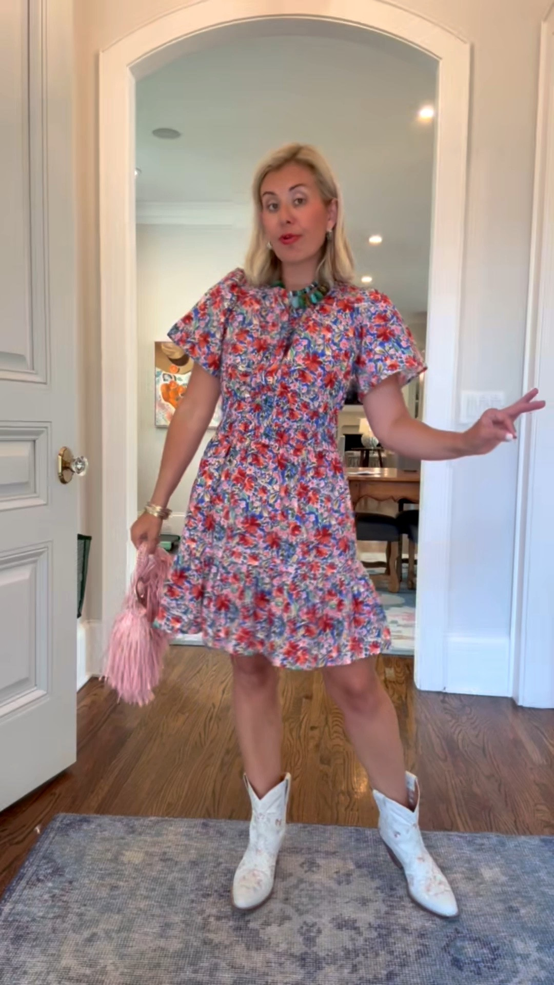 Do you have a Somerset dress in your closet? It is literally the most universally flattering dress ever!! I wear an XS and 8 boots tts.

#LTKdayinmylife #LTKmomlife #LTKOver40
