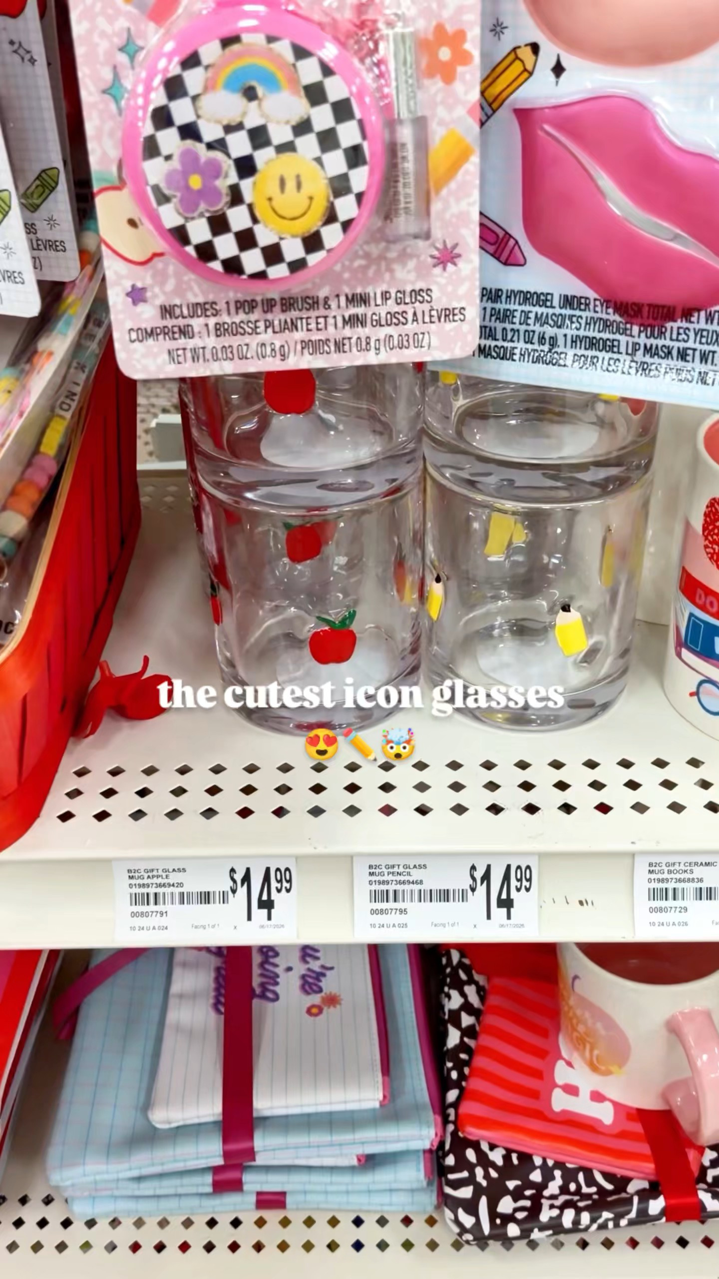 $9 (after coupon!) novelty icon glasses for back to school teacher gift!!! Which is your fav? Apple or pencil!?

#LTKmomlife #LTKSeasonal #LTKKids