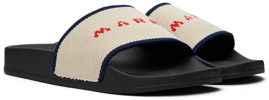Marni - Kids Beige Logo Sandals | SSENSE