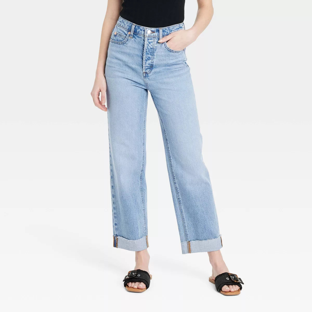 Women's Highest-Rise Straight Ankle Jeans - Universal Thread™ | Target