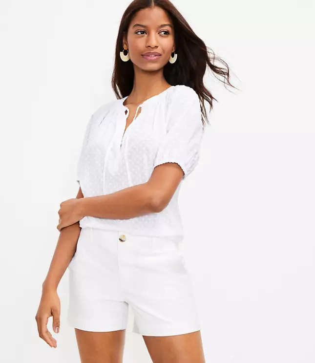 Monroe Chino Shorts | LOFT