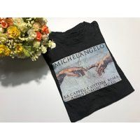 Vintage Michelangelo Art Shirt | Etsy (US)