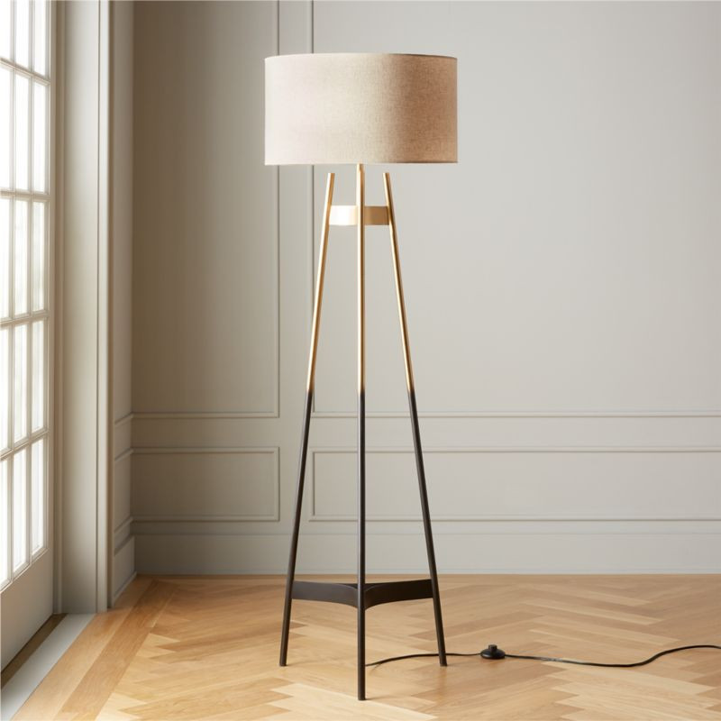 Brace Ombre Floor Lamp + Reviews | CB2 | CB2