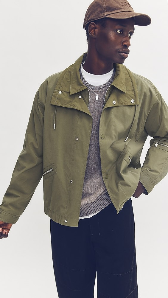 Donovan Double Placket Jacket | Shopbop