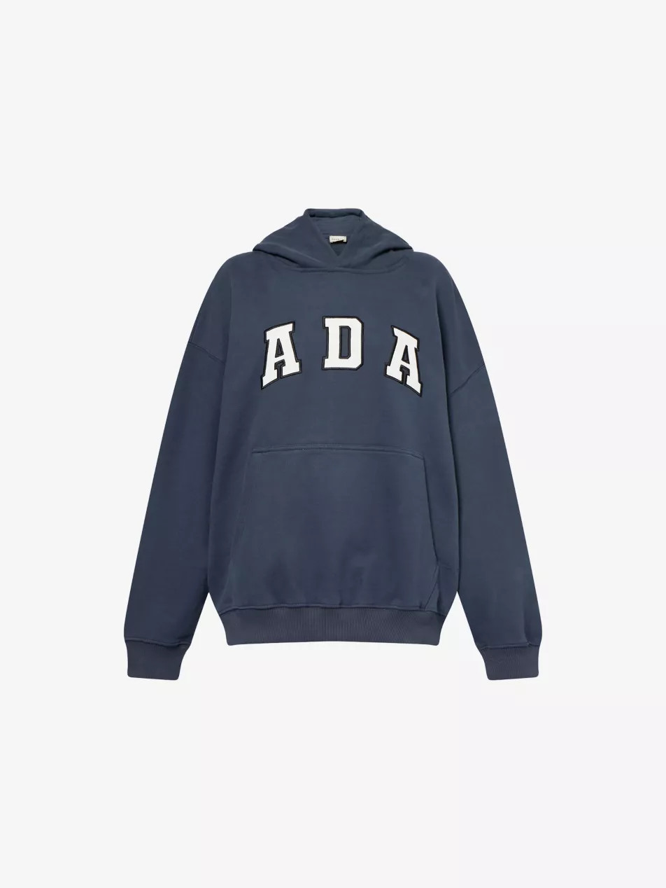 Logo-Embroidered Cotton Oversized Hoody | Selfridges