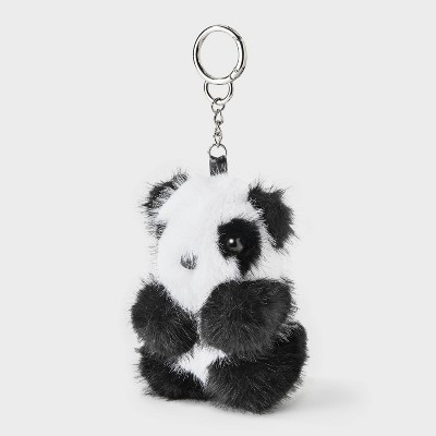 Faux Fur Panda Bear Bag Charm - Wild Fable™ Multi | Target
